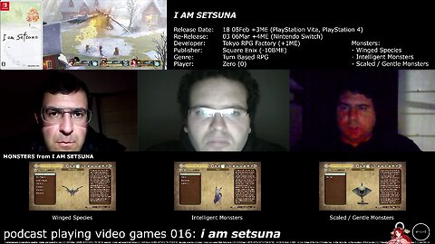 podcast playing video games 016: i am setsuna