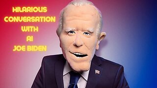 MUST SEE - Hilarious Conversation with AI Joe Biden on the Athene Live AI Show