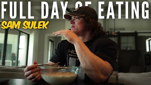 SAM SULEK FULL DAY OF EATING with FOUAD ABIAD & PAUL LAUZON | Hosstile Supplements