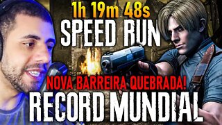 NOVO RECORD MUNDIAL que PASSOU de 1h 20m - RESIDENT EVIL 4