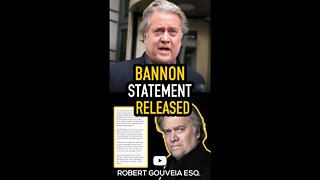 Bannon's Statement about SDNY's "PHONY" Charges #shorts