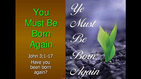 Paul on being born again
