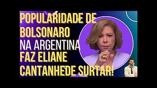 OI LUIZ - Popularidade de Bolsonaro na Argentina faz jornalista da Globo News surtar ao vivo!