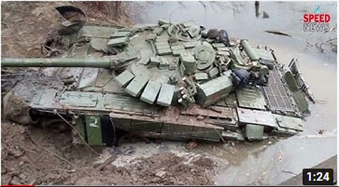 At least 6 tanks were sunk during an unsuccessful crossing of the river in the Luhansk region