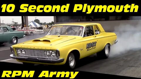Plymouth Belvedere Breaking into the 10s Drag Racing