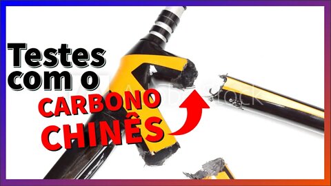 Carbono da China pra bicicleta é confiável? Será que ainda quebra?