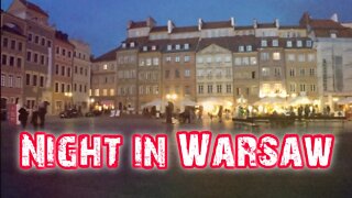 🇲🇨 Warsaw by night | #Vanlife #Warszawa #Poland