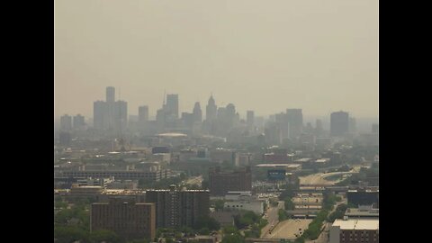 Canadian wildfire Smoke Reaches Detroit And NYC Has Turned Dark Orange From The CA Forest Fire