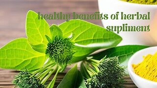 Health benefits of herbs