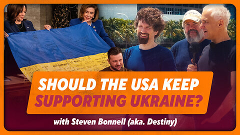 Is US Aid Fueling Ukraine's Fire? Spectrum Street Epistemology with Destiny