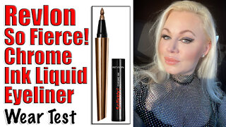 Revlon So Fierce! Chrome Ink Liquid Liner Review | Code Jessica10 saves you Money @ Approved Vendors
