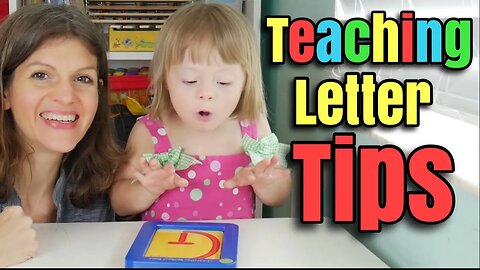 TIPS & TOOLS For TEACHING SLOW LEARNER Their LETTERS || Activities To Teach Preschool Reading