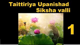 Taittiriya Upanishad - Siksha Valli - By Swami Devarupananda, Ramakrishna Math, Mumbai