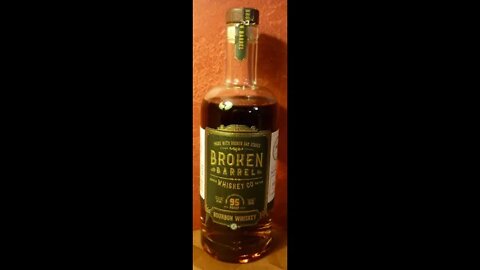 Whiskey Review #88: Broken Barrel Bourbon