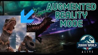 Jurassic World Alive Augmented Reality Jurassic Mode