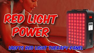 iAGFTS Red Light Therapy Panel Review