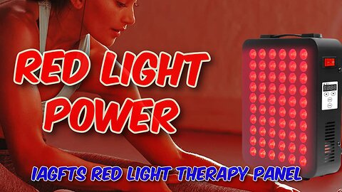iAGFTS Red Light Therapy Panel Review
