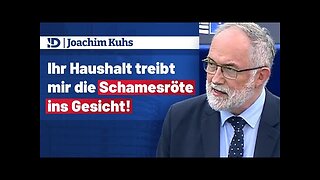 𝐉𝐨𝐚𝐜𝐡𝐢𝐦 𝐊𝐮𝐡𝐬 ▶️ Ihr Haushalt treibt mir die Schamesröte ins Gesicht!@AfD im EU-Parlament🙈