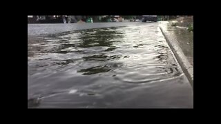 Online Curb and Gutter Storm flow