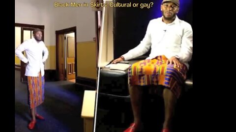 'Black Men Wearing Skirts: Cultural or Gay? by Black Dot' - blackmagik363 - 2014