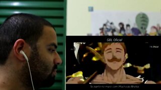 React Rap do Meliodas, Ban e Escanor ( Nanatsu no Taizai ) Team GBL 04 Ft: MHR Play e Stark