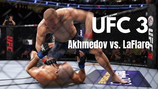 Fighter LaFlare Flashlight Knockout | UFC 3