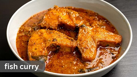 INDIAN STYLE FISH CURRY RECIPE | QUICK RECIPE | ASMR