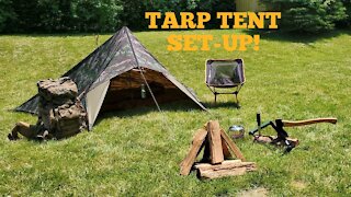 Tarp Tent |Set-Up