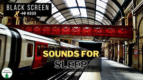 Train Ride Sounds for Sleep | 8 Hours