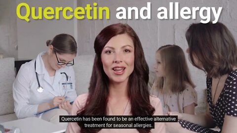 Quercetin and allergy