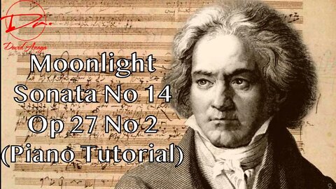 Moonlight Sonata No 14 Opus 27 No2 | David Anaya