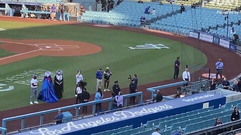 LGBT Nuns BOOED in EMPTY Stadium!!!