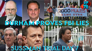 THE FBI LIED! It Was Always HRC, Sussman Day 7