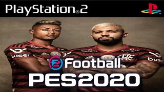 PES 2020 PS2 100% ATUALIZADO