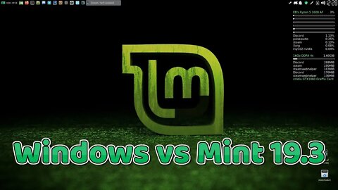 Windows vs Mint 19.3 June 2020 LIVE