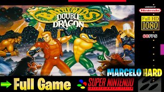 Battletoads & Double Dragon: Rash - Super Nintendo (Full Game Walkthrough)