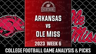 Arkansas vs Ole Miss Picks & Prediction Against the Spread 2023 College Football Analysis