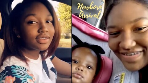 Lil Scrappy Daughter Emanii Takes Twin Sisters To Chick-Fil-A!