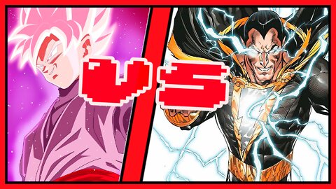 Goku Black VS Black Adam