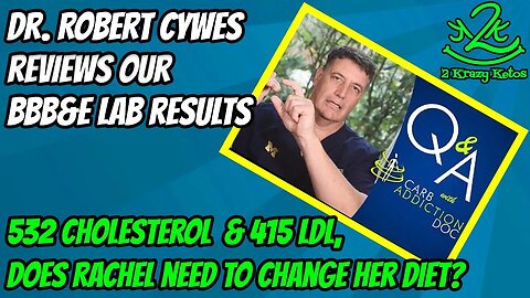 Dr. Robert Cywes reviews our lab results | Is high cholesterol safe on keto? | Is Keto safe?