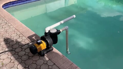 Solar pool pump demo