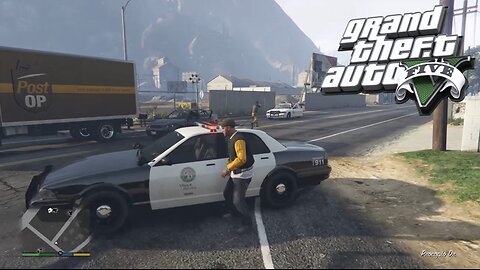 GTA 5 Police Pursuit Driving Police car Ultimate Simulator crazy chase #62