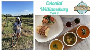 Best places to stay, things to do, see and eat in Williamsburg Virginia Part 2