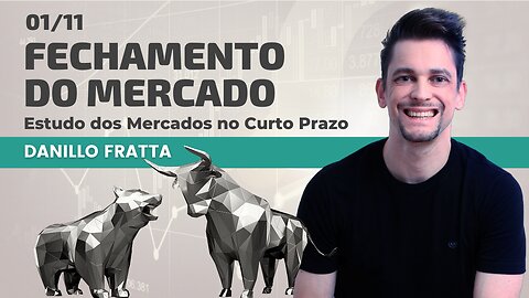 01/11/22 - Segundo dia de ALTA no #Ibov e QUEDA no #Dólar. Amanhã FED nos EUA, feriado no Brasil