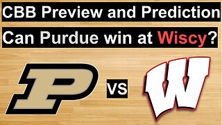 Purdue vs Wisconsin Basketball Prediction/Can Purdue win at Wisconsin in the Kohl Center? #cbb