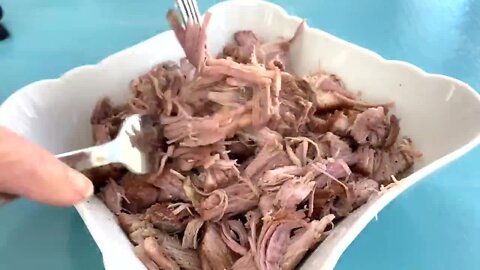 Pulled Pork and Apple Slaw | At Home with Shaw