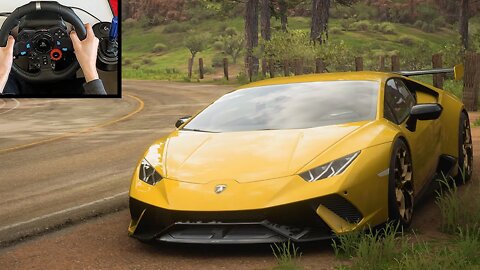 Forza Horizon 5 | Lamborghini Huracan Performante 1000+ HP | Logitech G29 + Shifter Gameplay