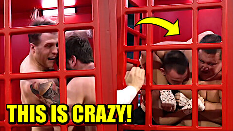Phone Booth BareKnuckle Fights! Is This Too Far