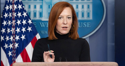 Psaki Reveals Reason for 'Fake' White House Set In New Podcast Interview