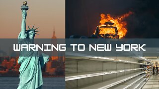 I saw what's coming to New York!- Warning to New York